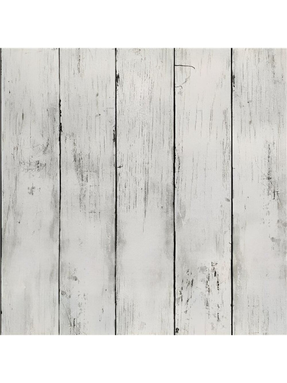 17.7''x118'' White Grey Shiplap Wallpaper Peel & Stick Rustic Wood Contact Paper